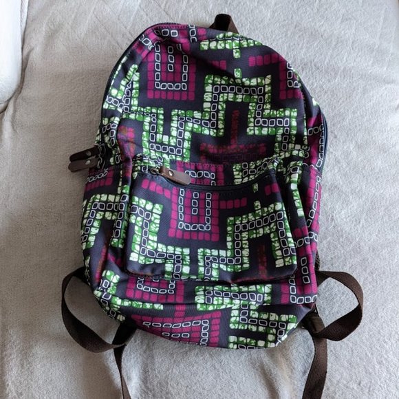 POWATT Patterned Printed Backpack - Picture 1 of 4